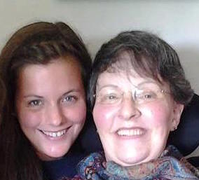 Priscilla with our niece Ashley.